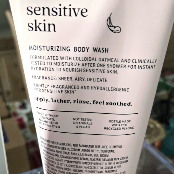 Sensitive Skin Bath and Body Colloidal Oatmeal Body Wash ☆ 2 Pieces - Picture 4 of 7